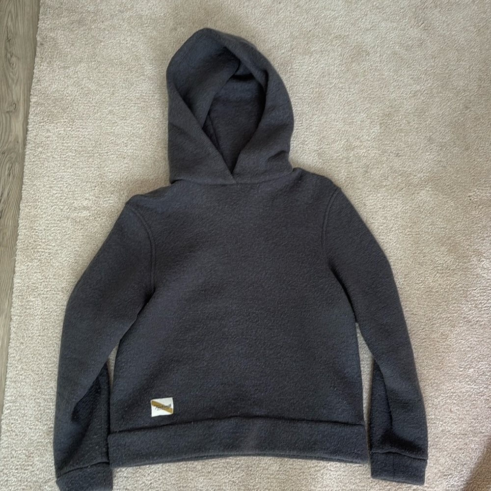 Tracksmith NDO Merino Wool Hoodie in Dark Gray // want gone!! Send an offer!